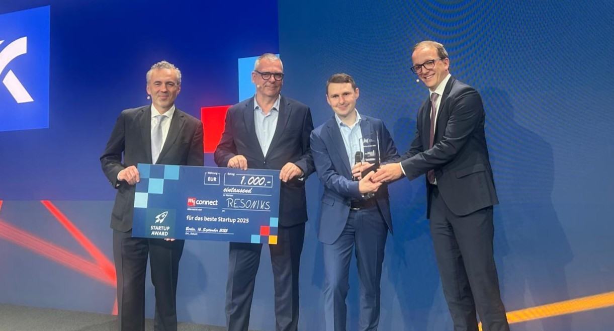 Die Gewinner des Startup-Awards © Fotografie Anna McMaster